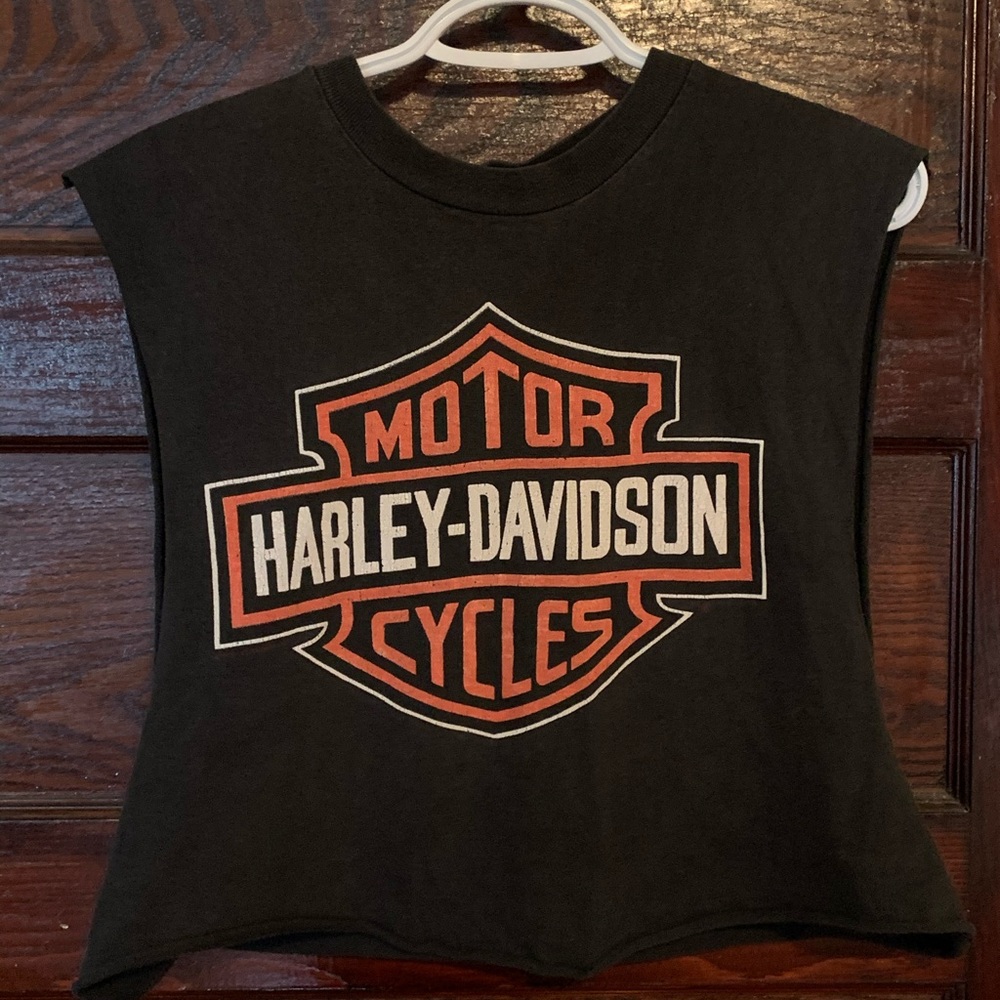 harley davidson crop